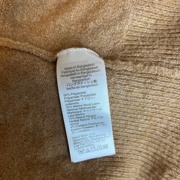 J.Crew Rollneck Sweater Size XS Brown in Super-soft Yarn BD613 - Picture 7 of 8